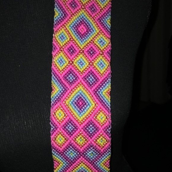 Handmade leather festival bag - Picture 5 of 15